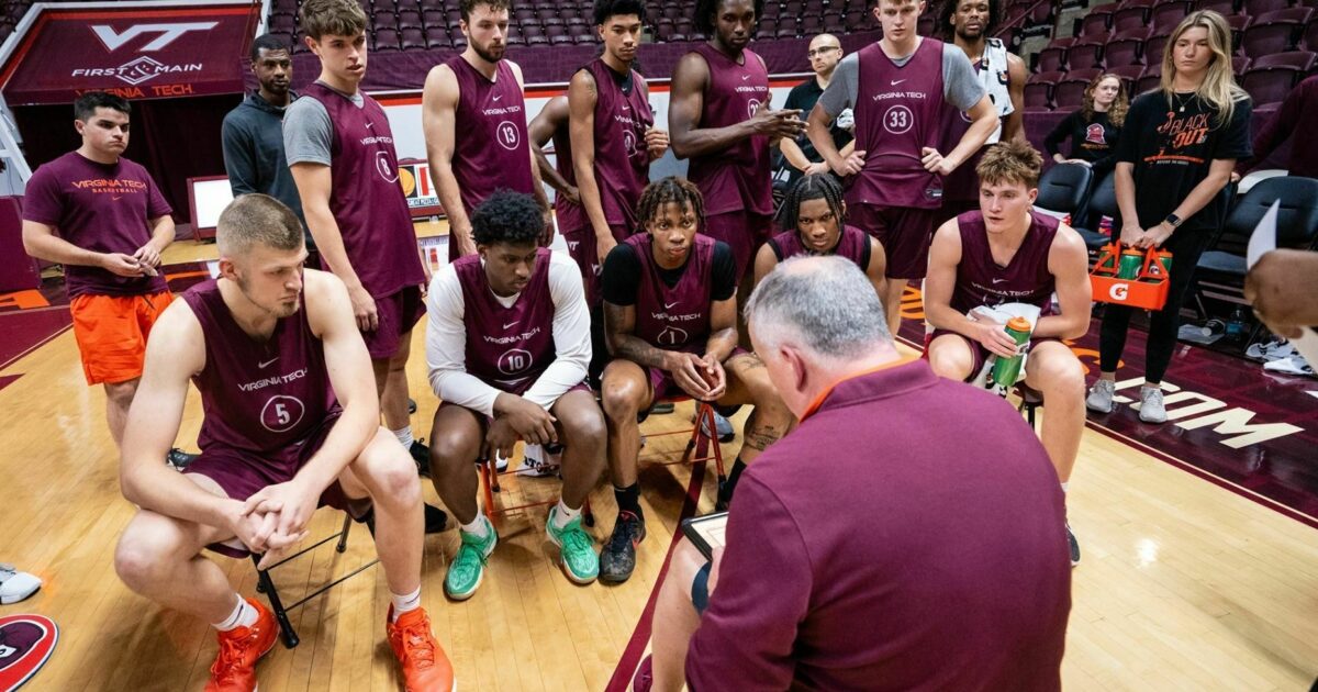 va tech basketball roster